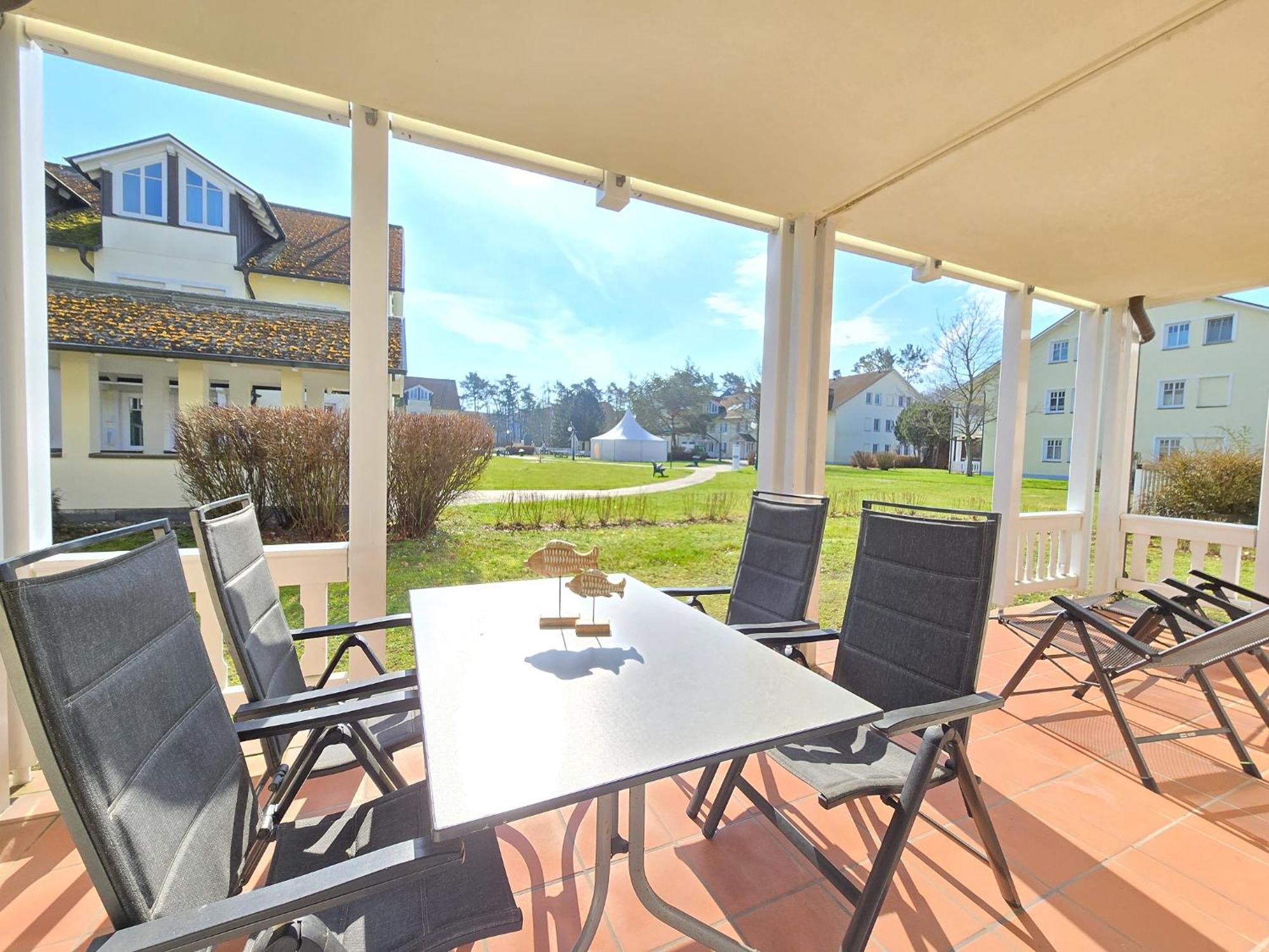 Duenenpark Binz - Komfortplus Ferienwohnung Mit 1 Schlafzimmer Und Terrasse Im Erdgeschoss 212 외부 사진
