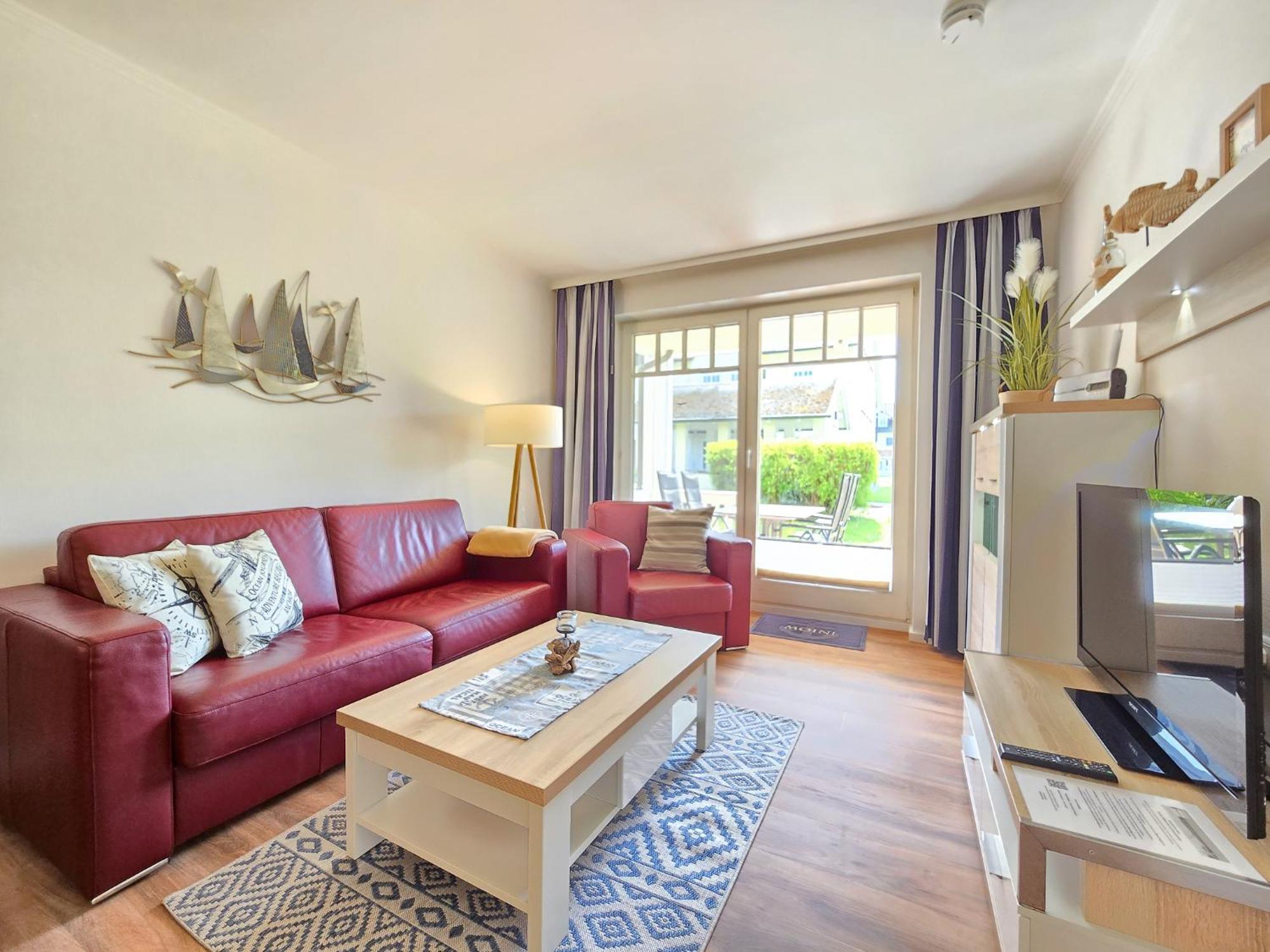 Duenenpark Binz - Komfortplus Ferienwohnung Mit 1 Schlafzimmer Und Terrasse Im Erdgeschoss 212 외부 사진