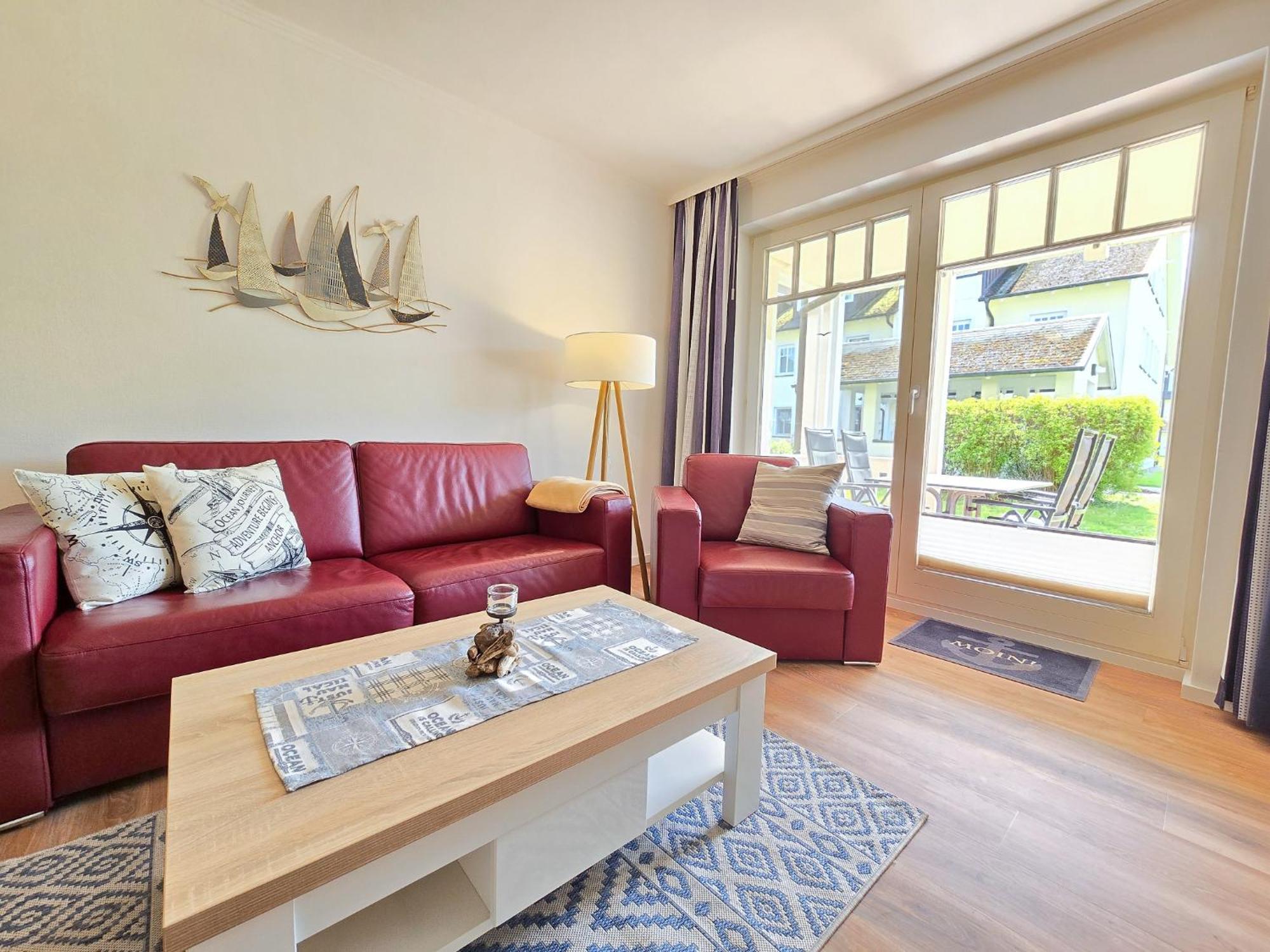 Duenenpark Binz - Komfortplus Ferienwohnung Mit 1 Schlafzimmer Und Terrasse Im Erdgeschoss 212 외부 사진